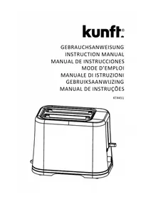 Kunft KT4451 - Broodrooster