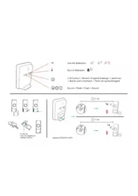 Notice CHACON 84168 Sonnette de portes