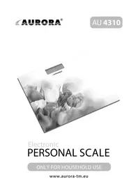 Notice AURORA AU 4310 Balance