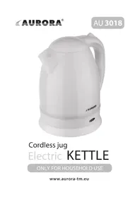 Notice AURORA AU 3018 Bouilloire