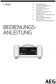 Notice AEG 97024 Chargeur de piles