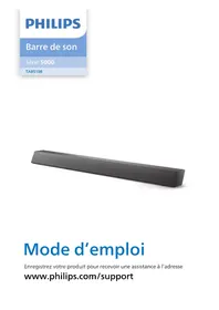Notice PHILIPS TAB5108 Barre de son
