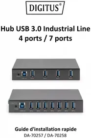 Notice Digitus DA-70258 USB hub