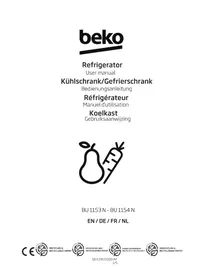 Notice BEKO BU1154N Külmik
