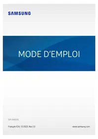 Notice SAMSUNG GALAXY BUDS FE Montre connectée