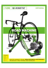 Notice Kinetic T-2200 Formateur de vélo d'intérieur