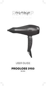 Notice Revamp PROGLOSS 3950 DR-3950 Sèche cheveux