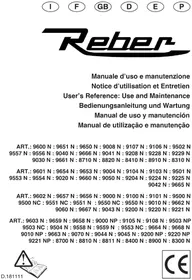 Notice Reber 9008 NE Robot ménager