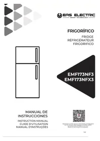 Notice EAS Electric EMF173NF3 Fridge