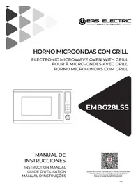 Notice EAS Electric EMBG28LSS Microwave Oven