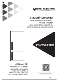 Notice EAS Electric EMC197ASDX Fridge