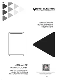 Notice EAS Electric EMR451 Fridge