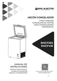 Notice EAS Electric EMCF302 Freezer