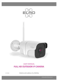 Notice ELRO CI5000 Caméra de surveillance