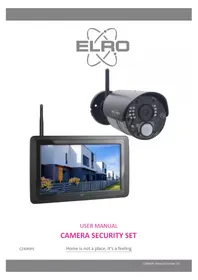 Notice ELRO CZ40RIPS Caméra de surveillance