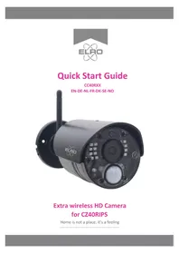 Notice ELRO CC40RXX Caméra de surveillance