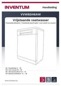 Notice INVENTUM VW6046AW Geschirrspüler