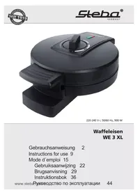 Notice STEBA WE 3 XL Waffle Maker