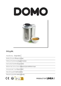 Notice DOMO DO737BL Appareil à soupe