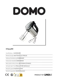 Notice DOMO DO9258M Robot da cucina