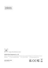 Notice GODOX F7-120BI Lampe