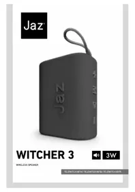 Notice JAZ Audio WITCHER 3 Haut-parleur