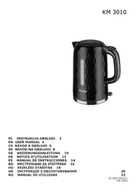 Notice AMICA KM 3010 Bouilloire