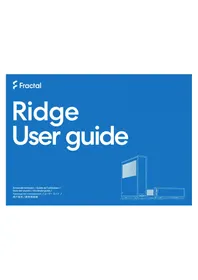 Notice Fractal Design RIDGE Unite Centrale