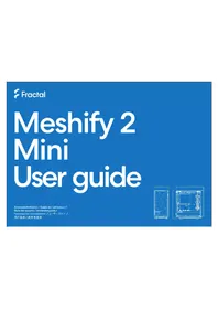 Notice Fractal Design MESHIFY 2 MINI Unite Centrale