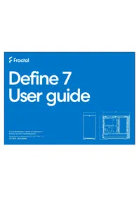Notice Fractal Design DEFINE 7 MINI Unite Centrale