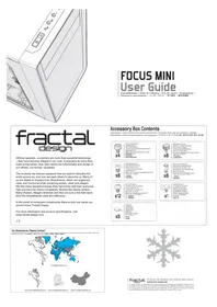 Notice Fractal Design FOCUS G MINI Unite Centrale