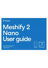 Notice Fractal Design MESHIFY 2 NANO Unite Centrale