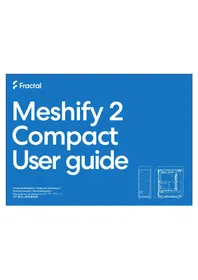 Notice Fractal Design MESHIFY 2 COMPACT LITE Unite Centrale