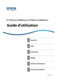 Notice EPSON L6490 Non catégorisé
