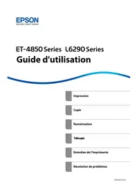 Notice EPSON ECOTANK L6290 Non catégorisé