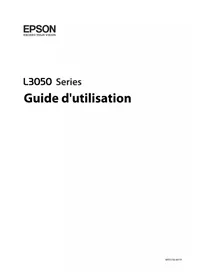 Notice EPSON ECOTANK L3050 Non catégorisé
