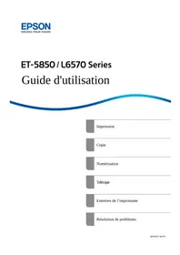 Notice EPSON ECOTANK L6570 Non catégorisé