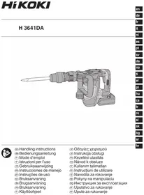Notice HiKOKI H3641DA Ciocan