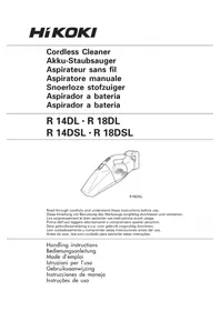 Notice HiKOKI R14DL Mocio