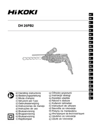 Notice HiKOKI DH26PB2 Ciocan