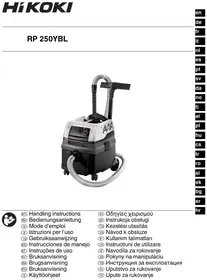 Notice HiKOKI RP250YBL Neclasificat