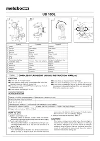 Notice HiKOKI UB10DL Non catégorisé
