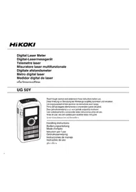 Notice HiKOKI UG50Y เครื่องวัดระยะ