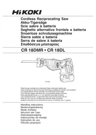 Notice HiKOKI CR18DMR Säge