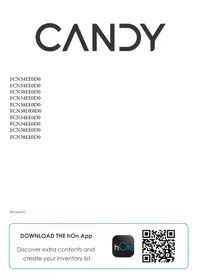 Notice CANDY CCE7T620EB Jääkaappi