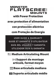 Notice MONSTER FSM-ART-M-EFS Suporte de parede