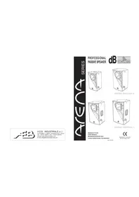 Notice DB Technologies ARENA 15 Haut-parleur