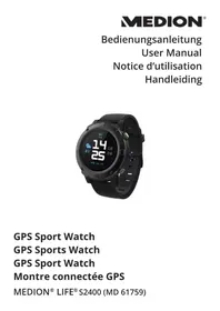 Notice MEDION LIFE S2400 (MD 61759) Sporthorloge