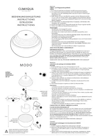 Notice CLIMAQUA MODO Distributeur d'eau