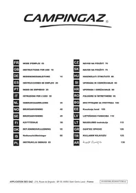 Notice CAMPINGAZ 3 SERIES SELECT S Grils